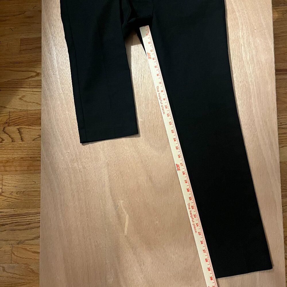 Ann Taylor Modern Straight Leg Pants Black Size 0 NWT Tailored Office - Picture 11 of 14